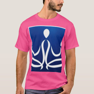 Camiseta forma de relajación de yoga