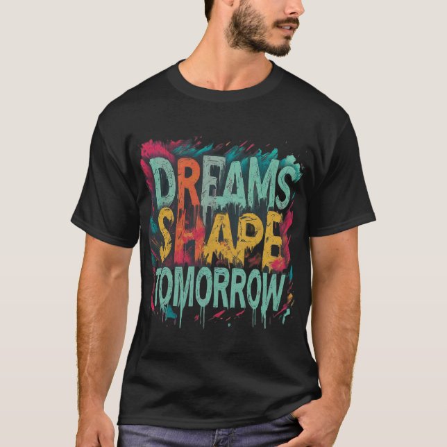 Camiseta Forma de sueños mañana (Anverso)