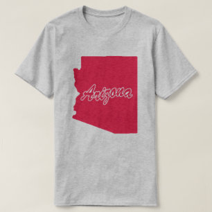 Camiseta Forma Estado De Arizona