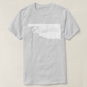 Camiseta Forma Estado De Oklahoma