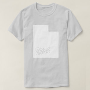 Camiseta Forma Estado De Utah