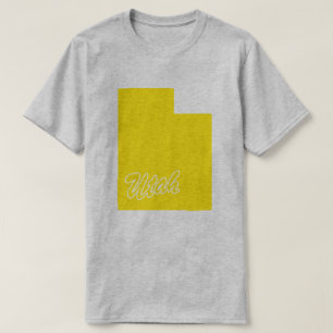 Camiseta Forma Estado De Utah