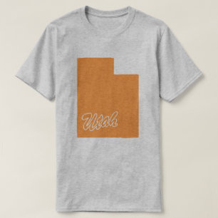 Camiseta Forma Estado De Utah