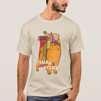 Camiseta Forma final - Gato de batalla
