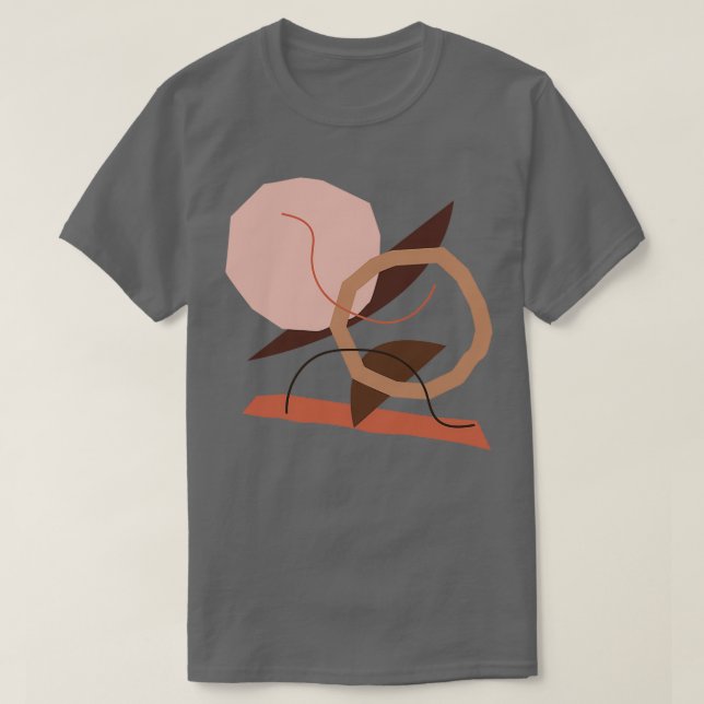 Camiseta Forma geométrica abstracta (Diseño del anverso)