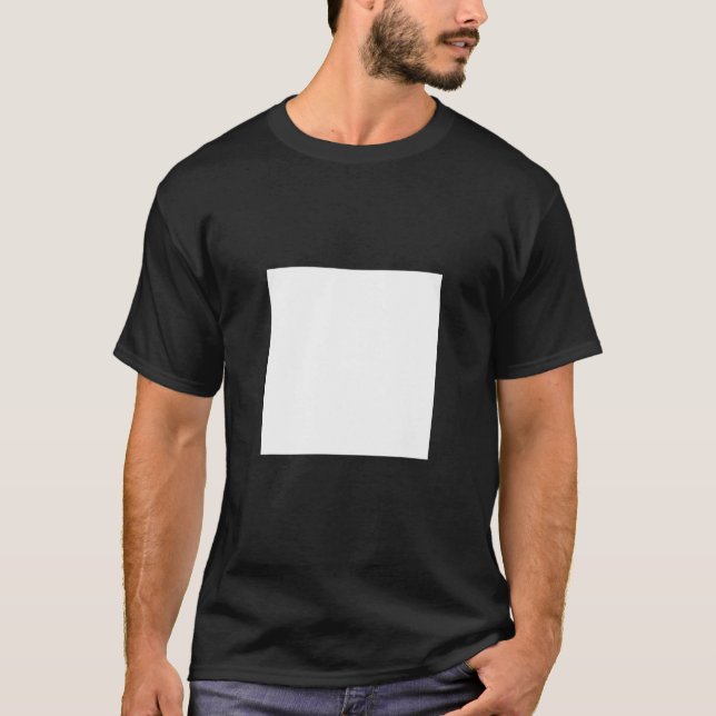 Camiseta Forma geométrica, figura cuadrada (Anverso)