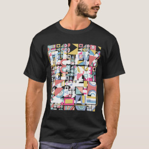Camiseta Forma geométrica Resumen Patrón Art-Work Guay Nov