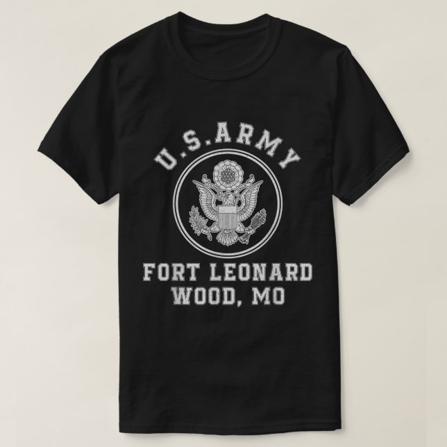 Camiseta Formación Básica Fort Leonard Wood Misuri (Diseño del anverso)