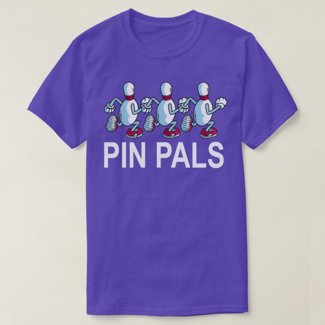 Camiseta Formación de bolos de Pin Pals T (Diseño del anverso)