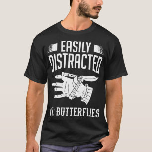 Camiseta Formación de Cuchillo de Mariposas Balisong Flippi
