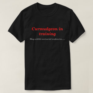 Camiseta Formación de currículo con tendencias antisociales
