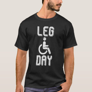 Camiseta Formación De Discapacidades Y Gimnasio En El Día D