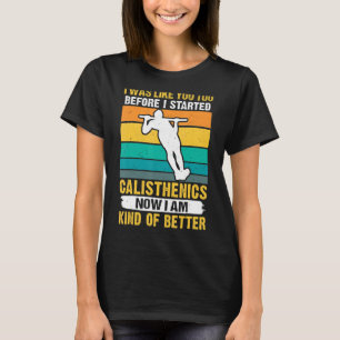 Camiseta Formación de fortaleza Calisthenics entrenamiento 