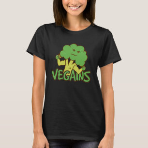Camiseta Formación de GYM Vegan Athlete Con Alimentación De