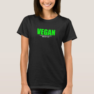 Camiseta Formación de Motivación de Gimnasio Vegan Fitness