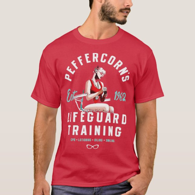 Camiseta Formación de Salvavidas de Wendy Peffercorn (Anverso)