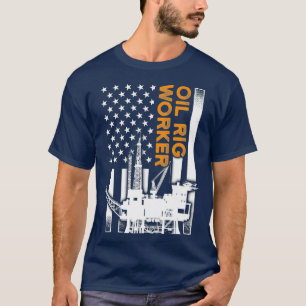 Camiseta Formación de trabajadores de plataformas petrolífe
