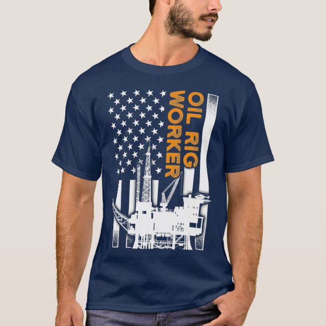 Camiseta Formación de trabajadores de plataformas petrolífe (Anverso)