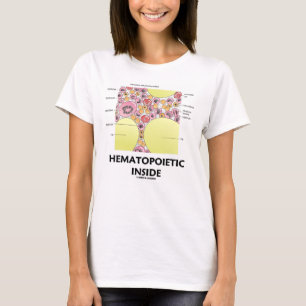 Camiseta Formación hematopoyética dentro de células sanguín