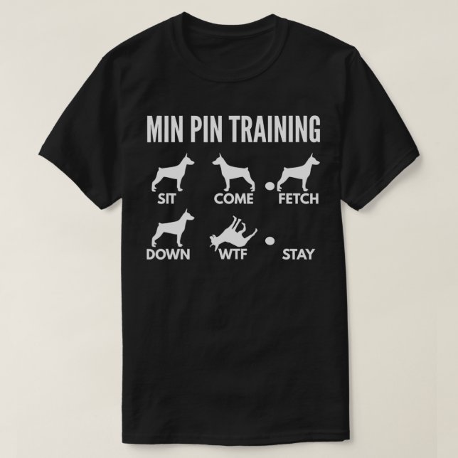 Camiseta Formación mínima de Pin para propietarios de Pinsc (Diseño del anverso)