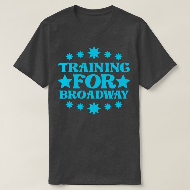 Camiseta Formación Para Broadway 1 (Diseño del anverso)