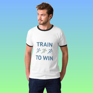 Camiseta Formación para ganar entrenamiento motivacional