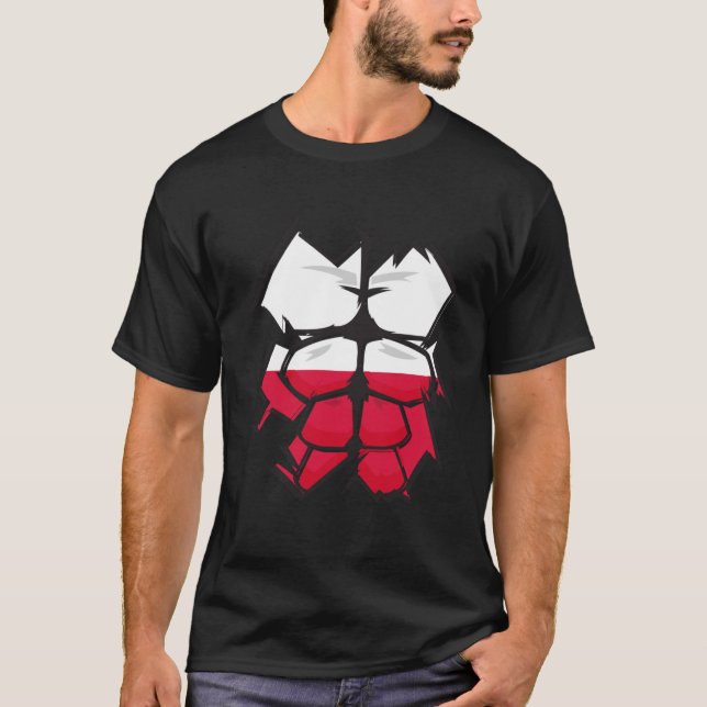 Camiseta Formación Polska Sixpack en Polonia (Anverso)