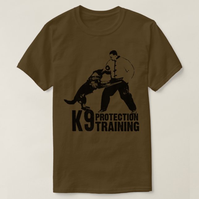 Camiseta Formación sobre protección de K9 (Diseño del anverso)