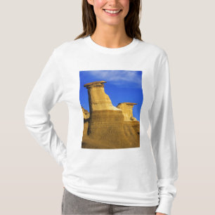 Camiseta Formaciones rocosas en Drumheller Alberta, Canadá