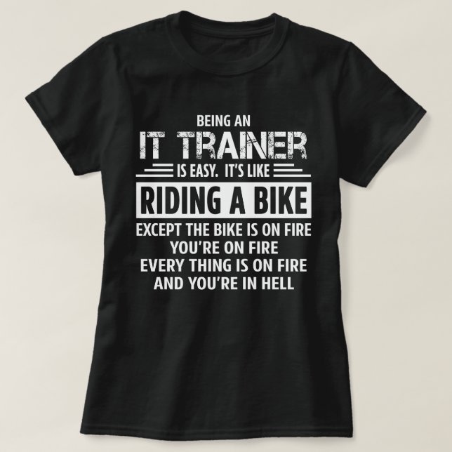 Camiseta Formador de TI (Diseño del anverso)