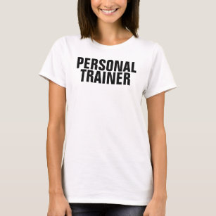 Camiseta Formador personal de entrenamiento de gimnasia fem