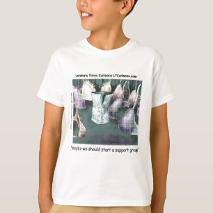 Camiseta Formando un grupo de apoyo divertido