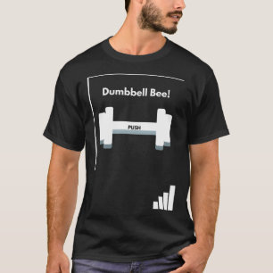 Camiseta Formar especial Dumbbell Bee Trendy Gym Fitness F