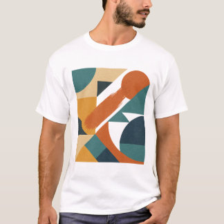 Camiseta Formas abstractas geométricas retro - Aestheti vin
