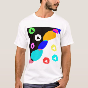 Camiseta Formas coloreadas