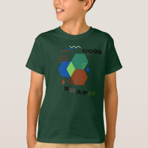 Camiseta Formas de corte de verano Niños
