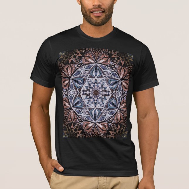 Camiseta Formas de Cristal (Anverso)