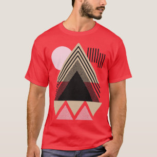 Camiseta Formas de elementos neo geométricos abstractos