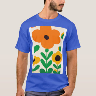 Camiseta Formas de girasol 1