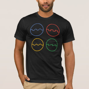 Camiseta Formas de onda