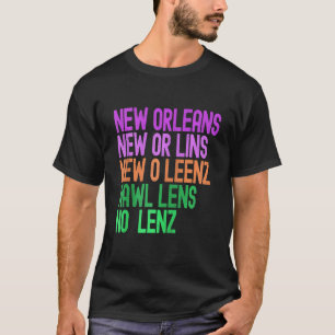 Camiseta Formas Diversas De Decir New Orleans Guay Mardi Gr