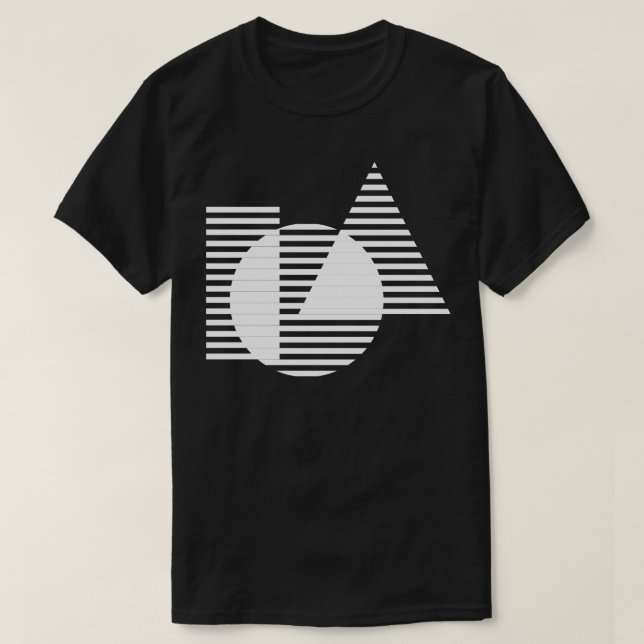 Camiseta formas geométricas 3 (Diseño del anverso)