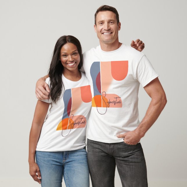 Camiseta Formas geométricas abstractas modernas (Unisexo)