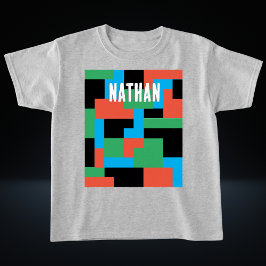 Camiseta Formas geométricas abstractas personalizadas
