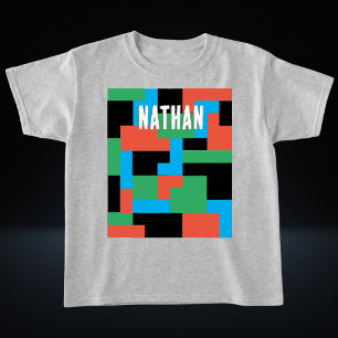 Camiseta Formas geométricas abstractas personalizadas