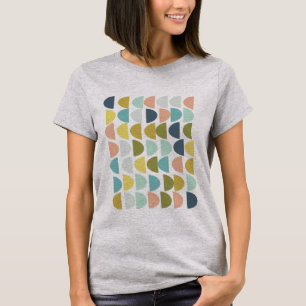 Camiseta Formas geométricas modernas en gráficos de color B