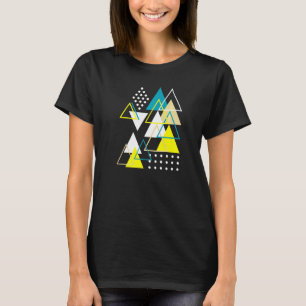Camiseta Formas geométricas Resumen Triángulos de cosecha m