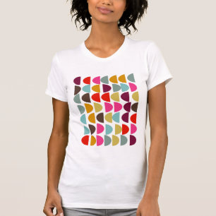 Camiseta Formas geométricas simples en el otoño colorido