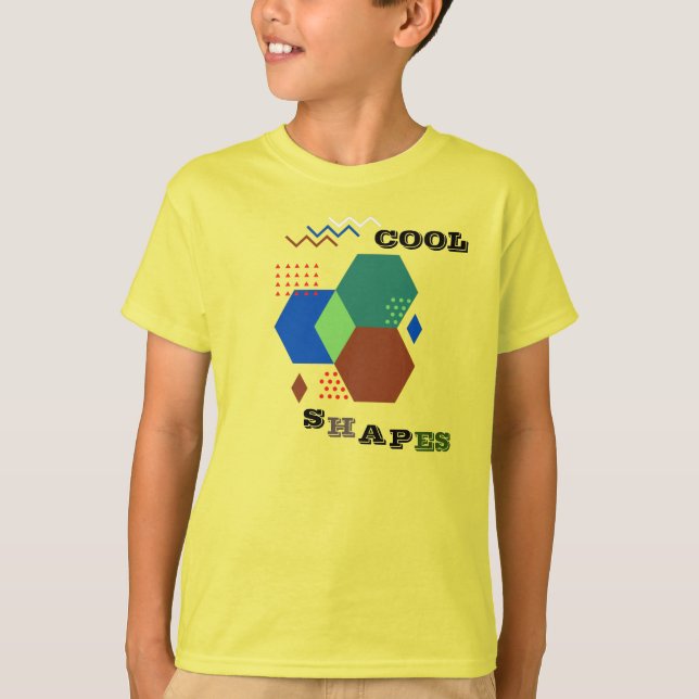 Camiseta Formas Lindas de Verano para Pequeños (Anverso)