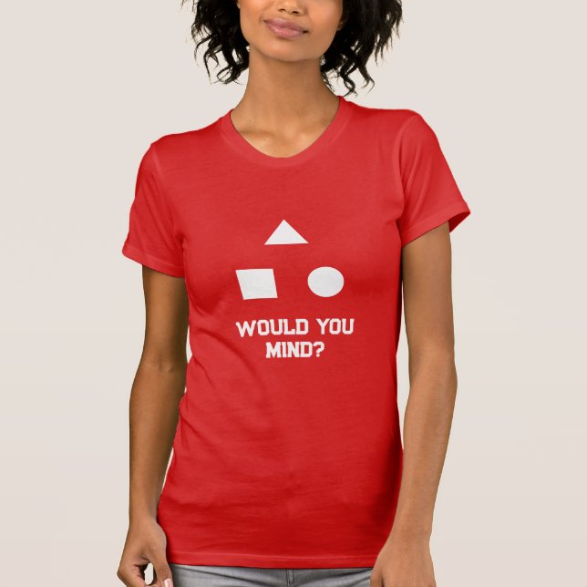 Camiseta Formas matemáticas perfectas interrogativas de Whi (Anverso)